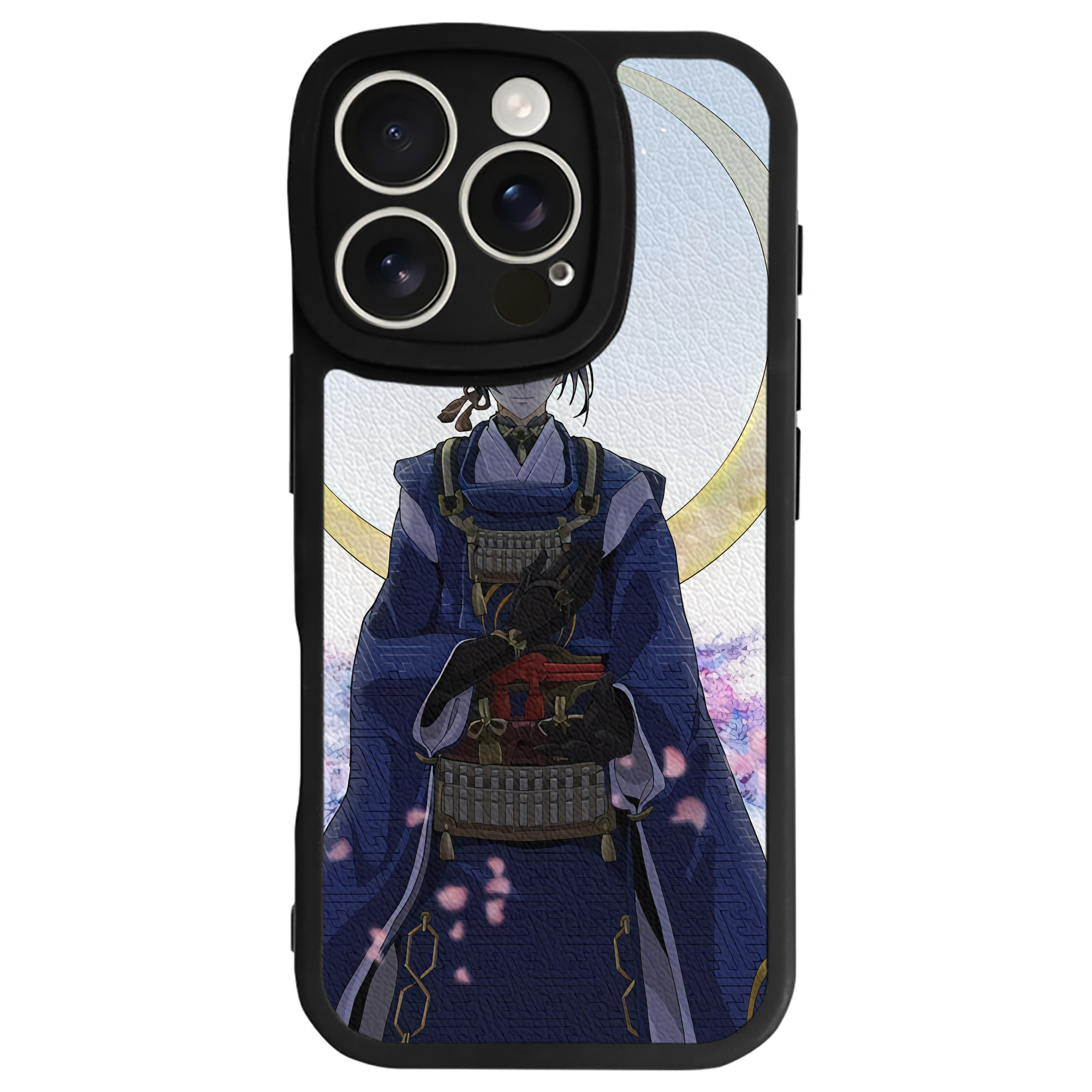 （画像用） 刀剣乱舞 Touken Ranbu 【iPhone 16シリーズ対応】シリコンスマホケース（レザー調） 材質：シリコン